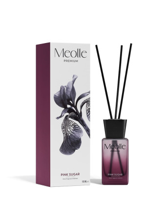 Odorizant cu bețișoare parfumate Meolle 100 ml – Pink Sugar