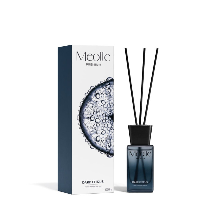 Odorizant cu bețișoare parfumate Meolle 100 ml – Dark Citrus