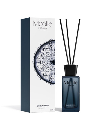 Odorizant cu bețișoare parfumate Meolle 250 ml – Dark Citrus