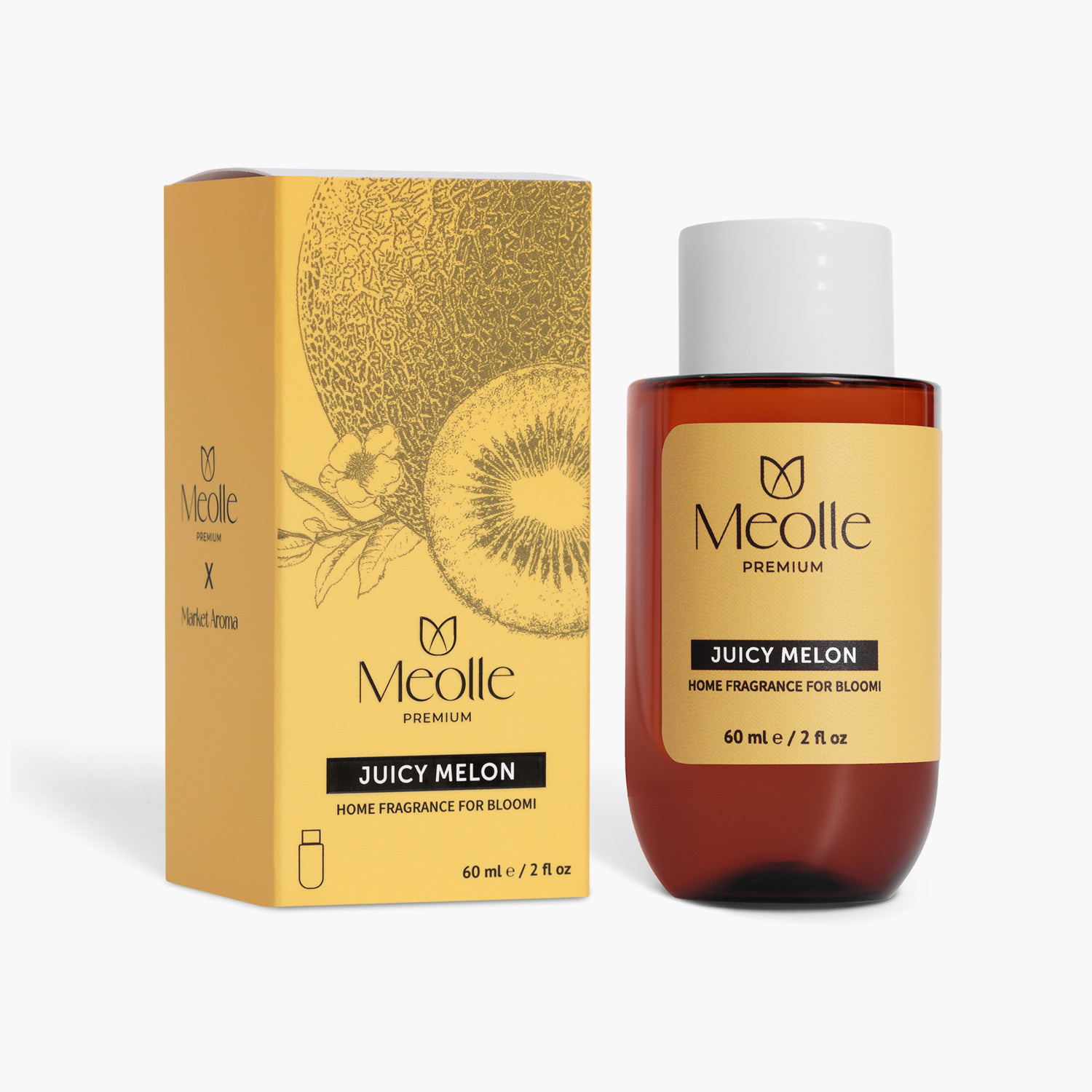 Rezervă de parfum Juicy Melon 60 ml pentru Bloomi