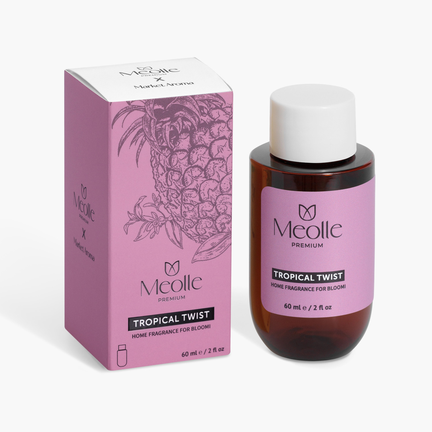 Rezervă de parfum Tropical Twist 60 ml pentru Bloomi