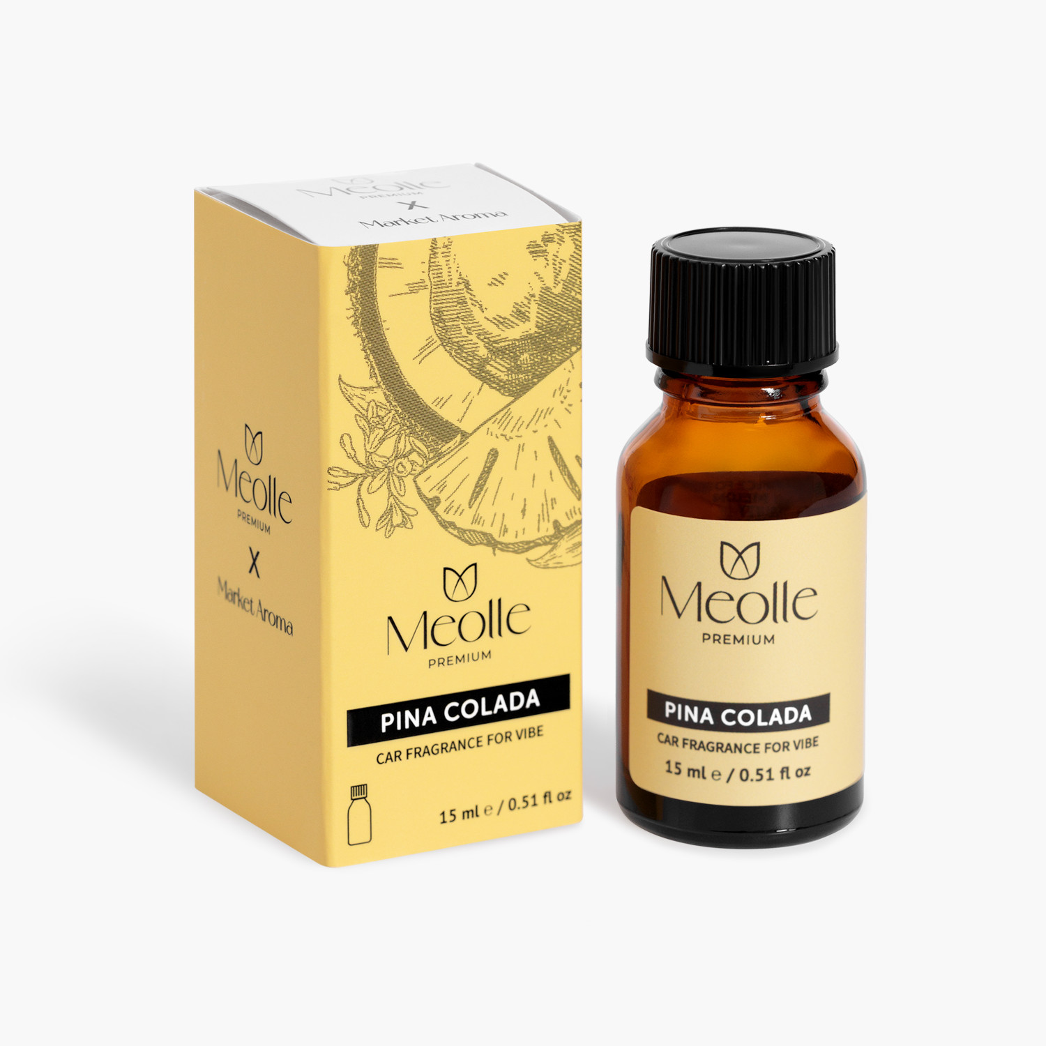 Rezervă de parfum Pina Colada 15 ml pentru Vibe